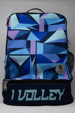 TOUR VOLLEYBALL BACKPACK - Geometric Ice Blue