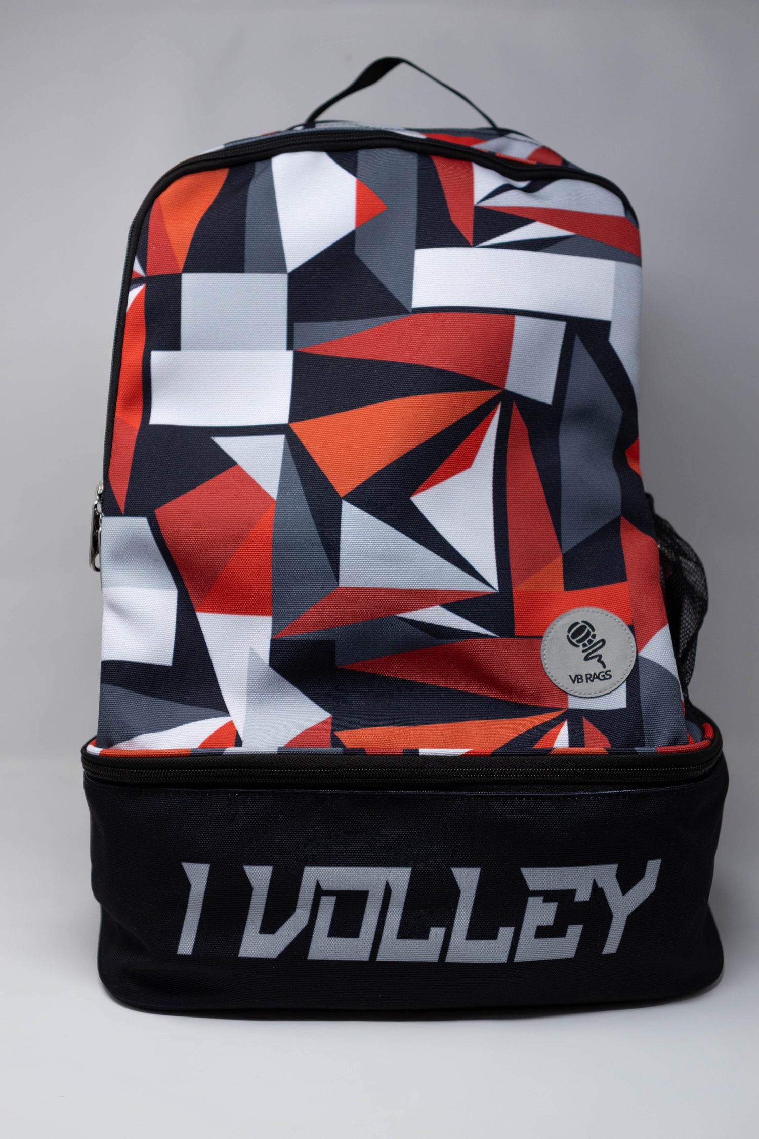 TOUR VOLLEYBALL BACKPACK - Geometric Van Halen Red