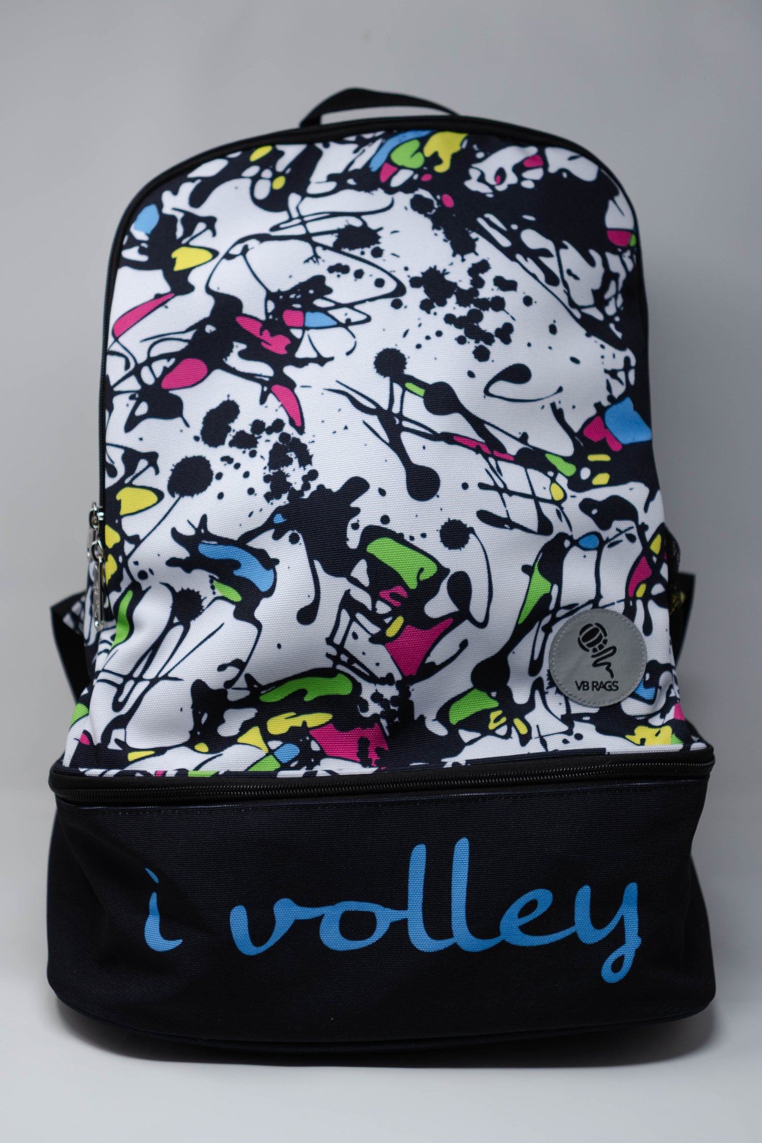 TOUR VOLLEYBALL BACKPACK - Paint Splatter White