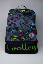 TOUR VOLLEYBALL BACKPACK - Paint Splatter Charcoal
