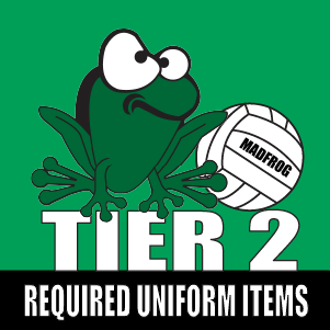 Madfrog Girls 2025-26 Club Season - Tier 2 Teams Required Items