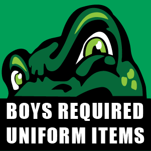 MADFROG BOYS - REQUIRED UNIFORMS
