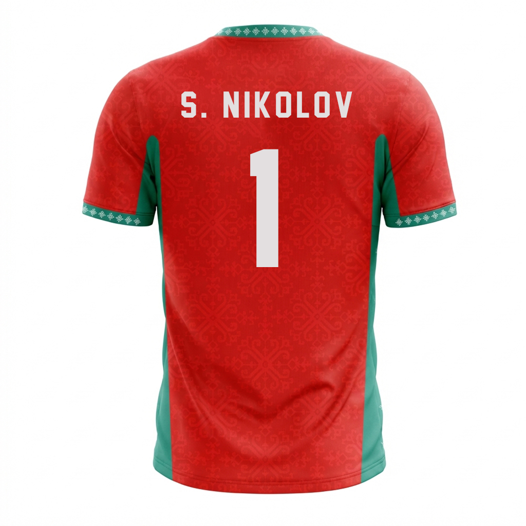 #1 MONI NIKOLOV BULGARIA NATIONAL TEAM OFFICIAL JERSEY - ADULT – VB ...