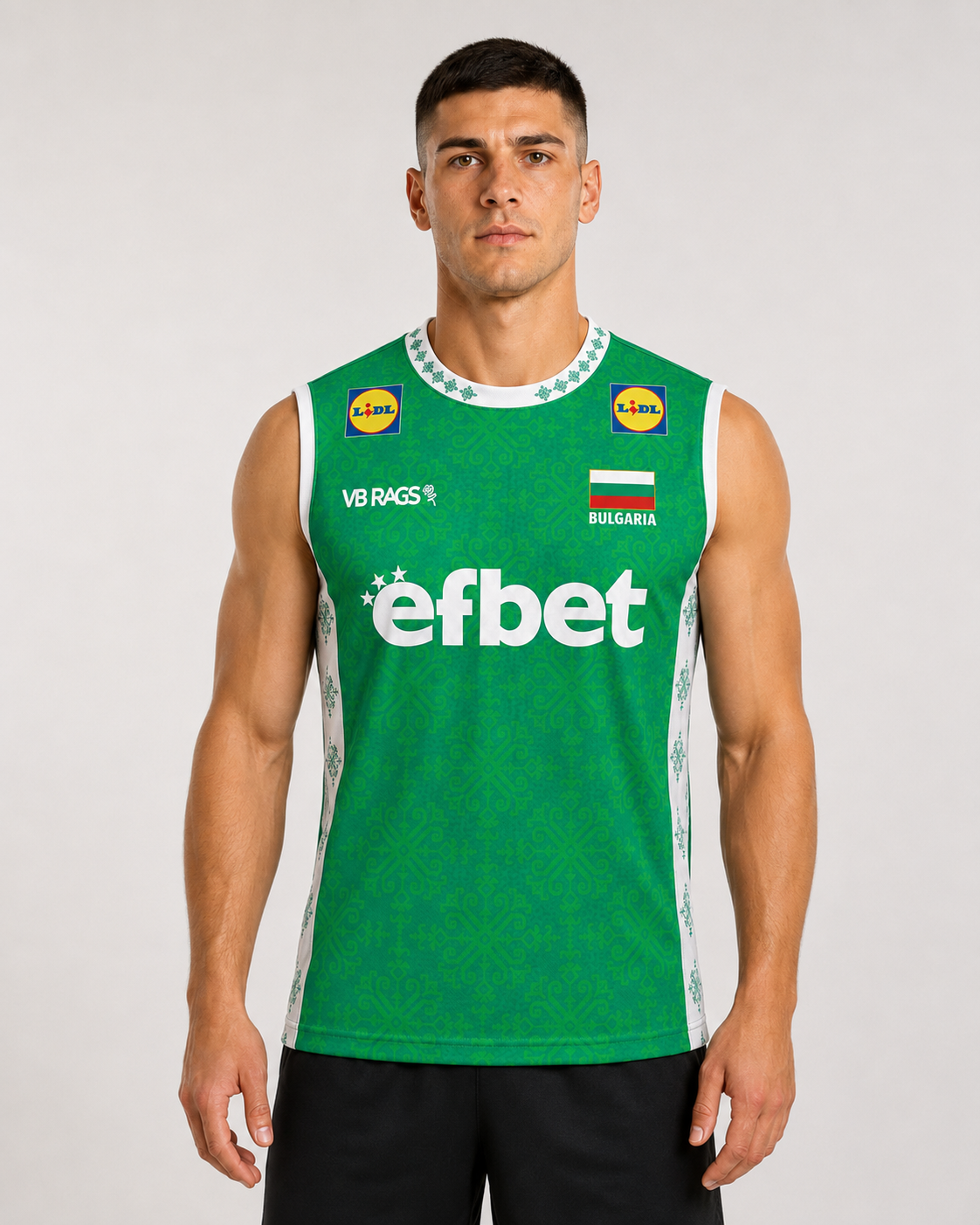 BULGARIAN NATIONAL TEAM REPLICA JERSEY - SLEEVELESS
