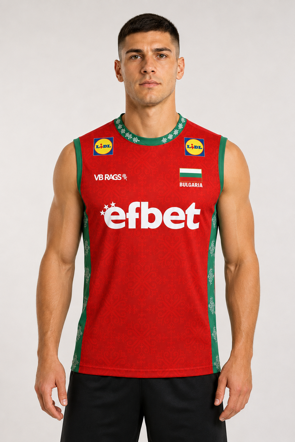 BULGARIAN NATIONAL TEAM REPLICA JERSEY - SLEEVELESS