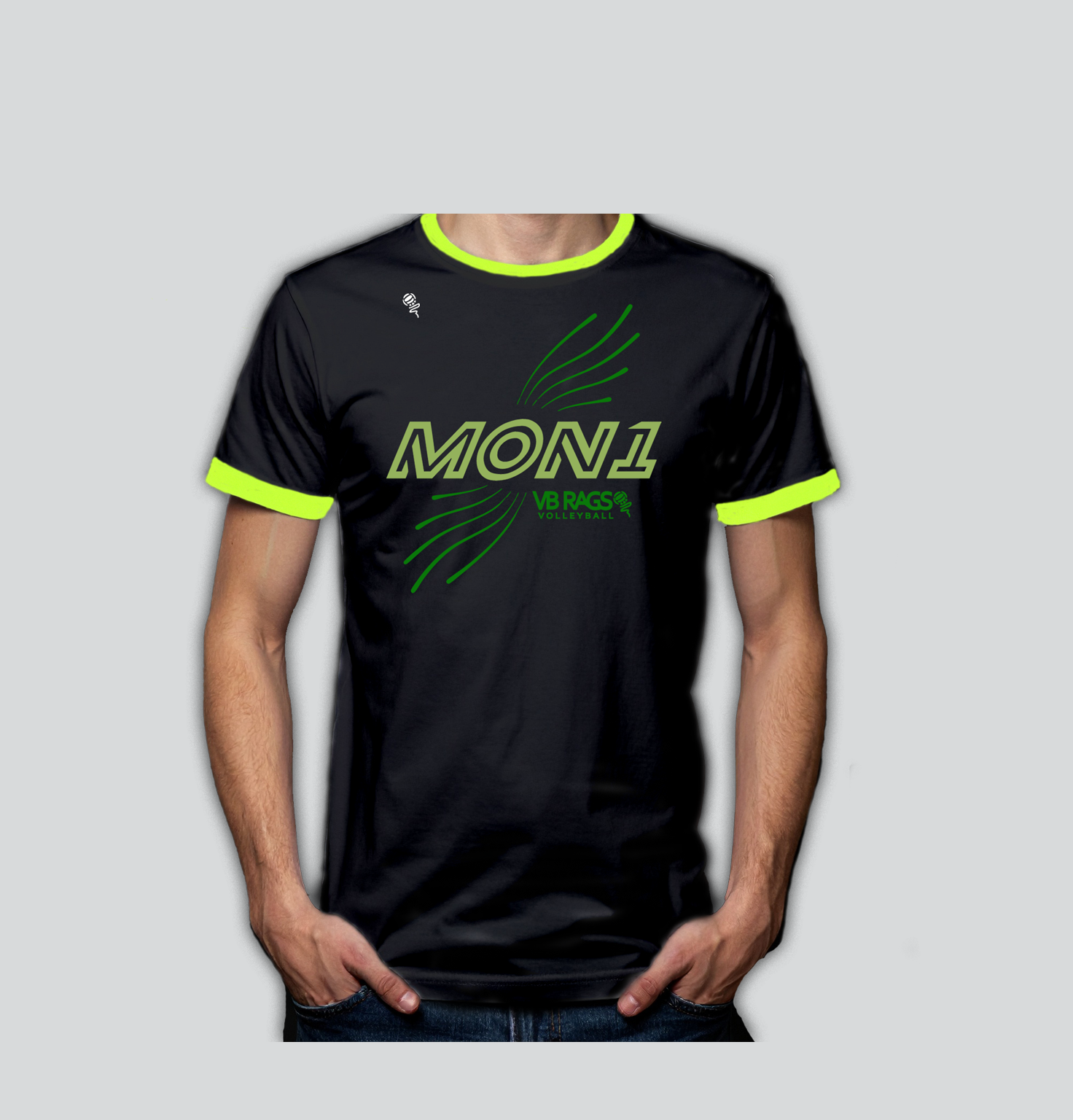 MON1 PRO Signature Ringer Tee