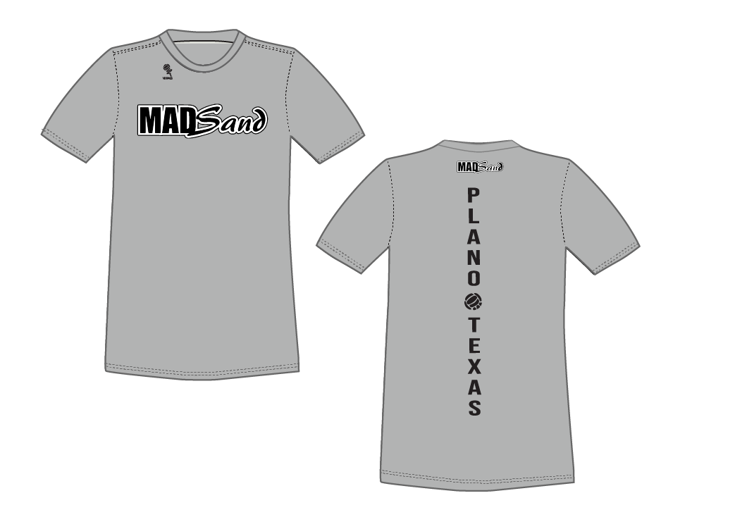 MadSand Logo Short Sleeve Tee - Performance Grey