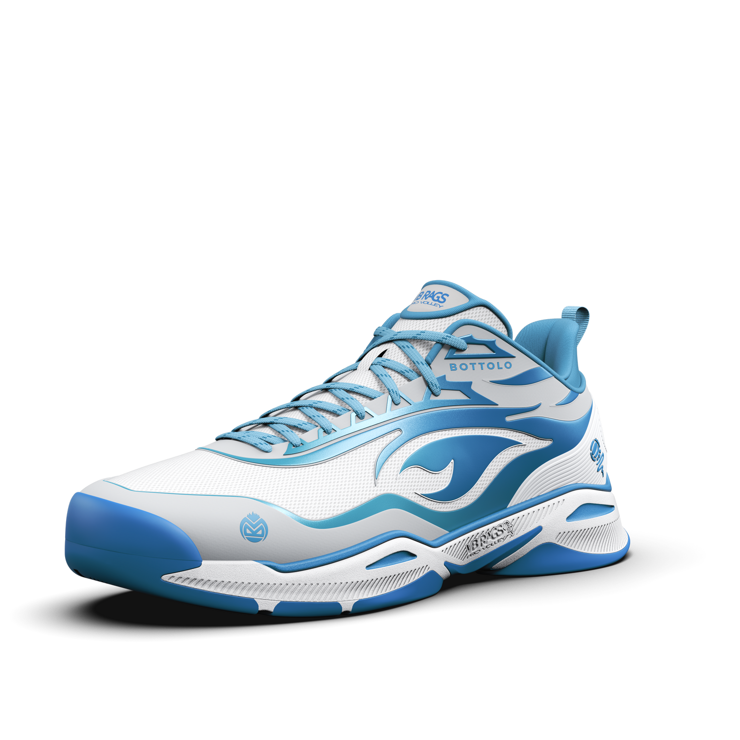 VB RAGS La Fiamma High Performance Shoe | Blue Fire