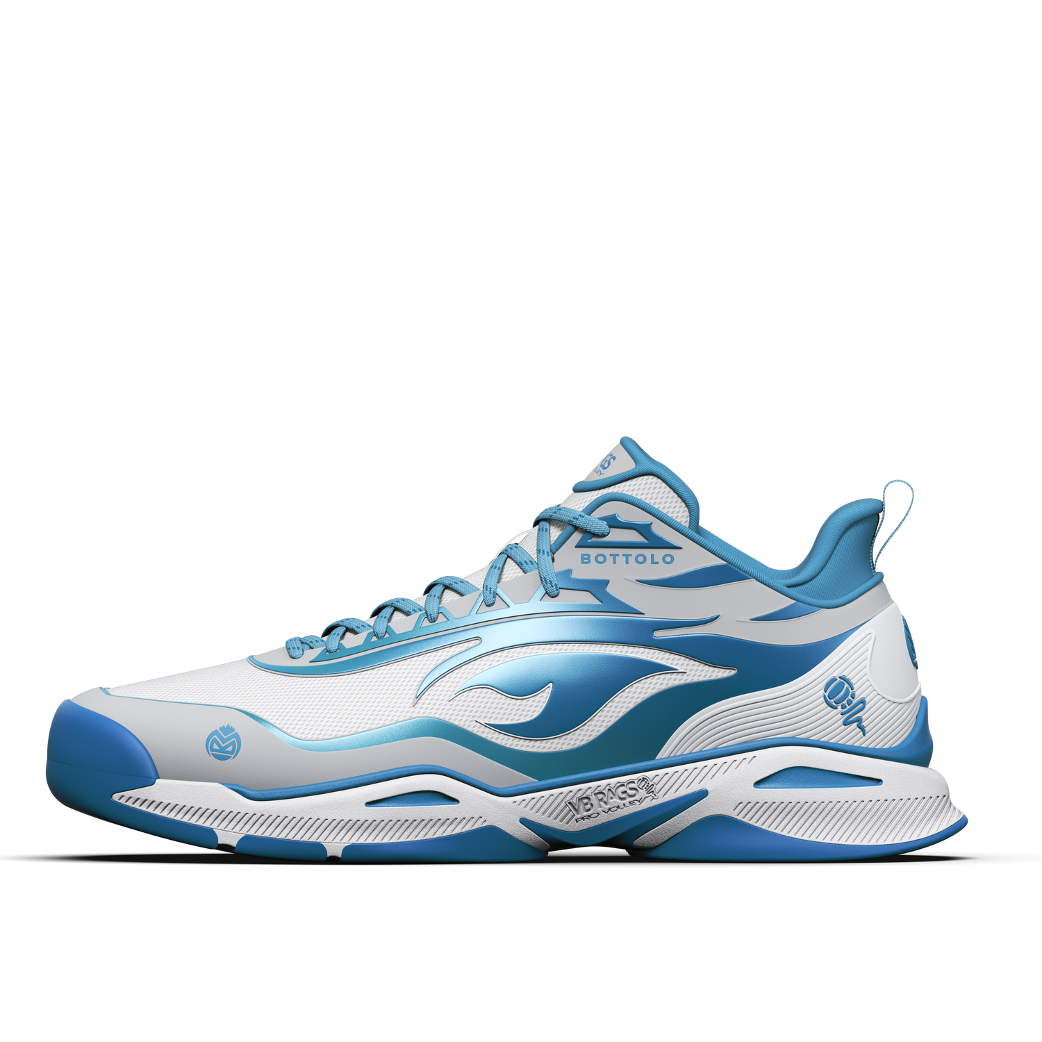VB RAGS La Fiamma High Performance Shoe | Blue Fire