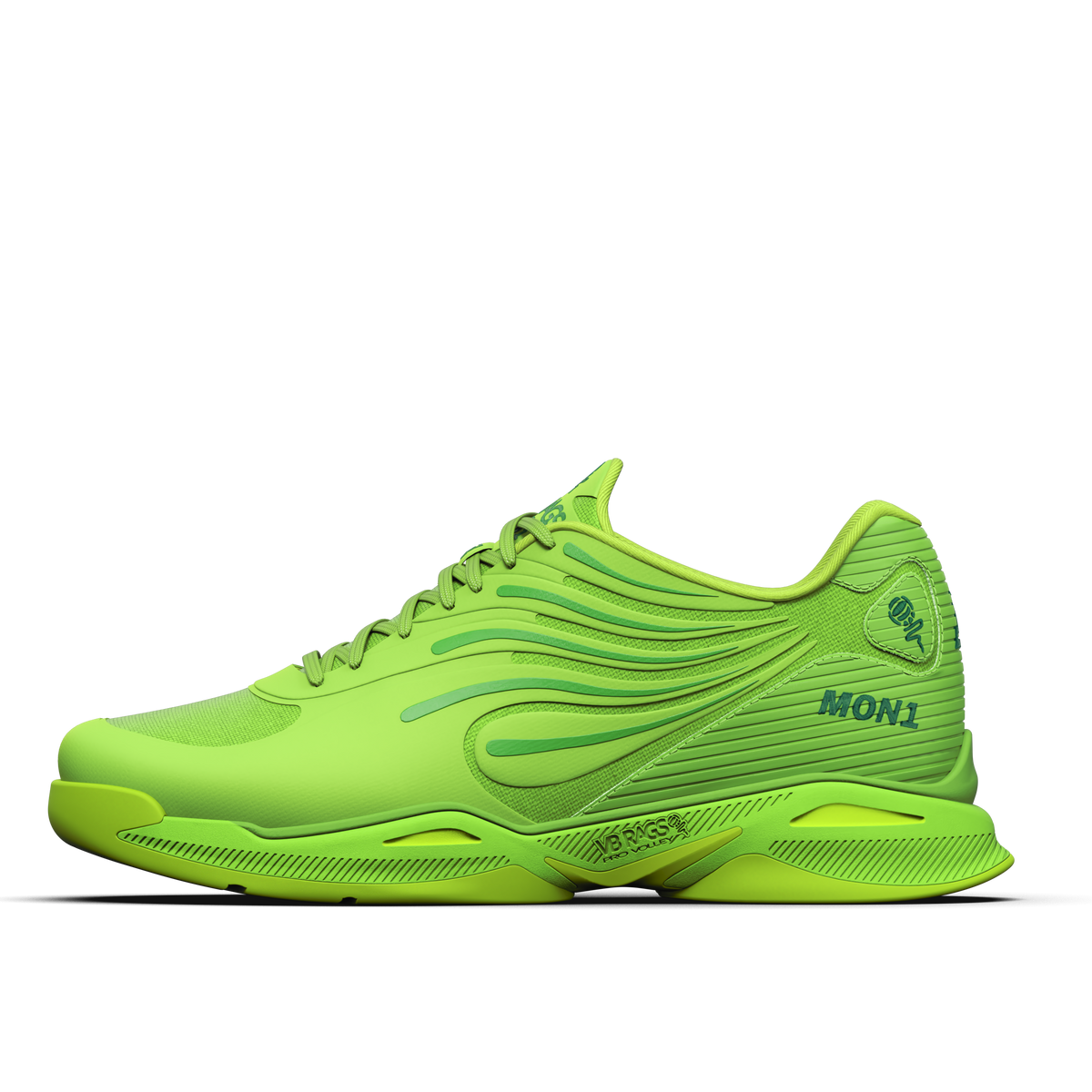 VB RAGS MON1 Volleyball Court Shoe | Neon Green – VB RAGS VOLLEYBALL