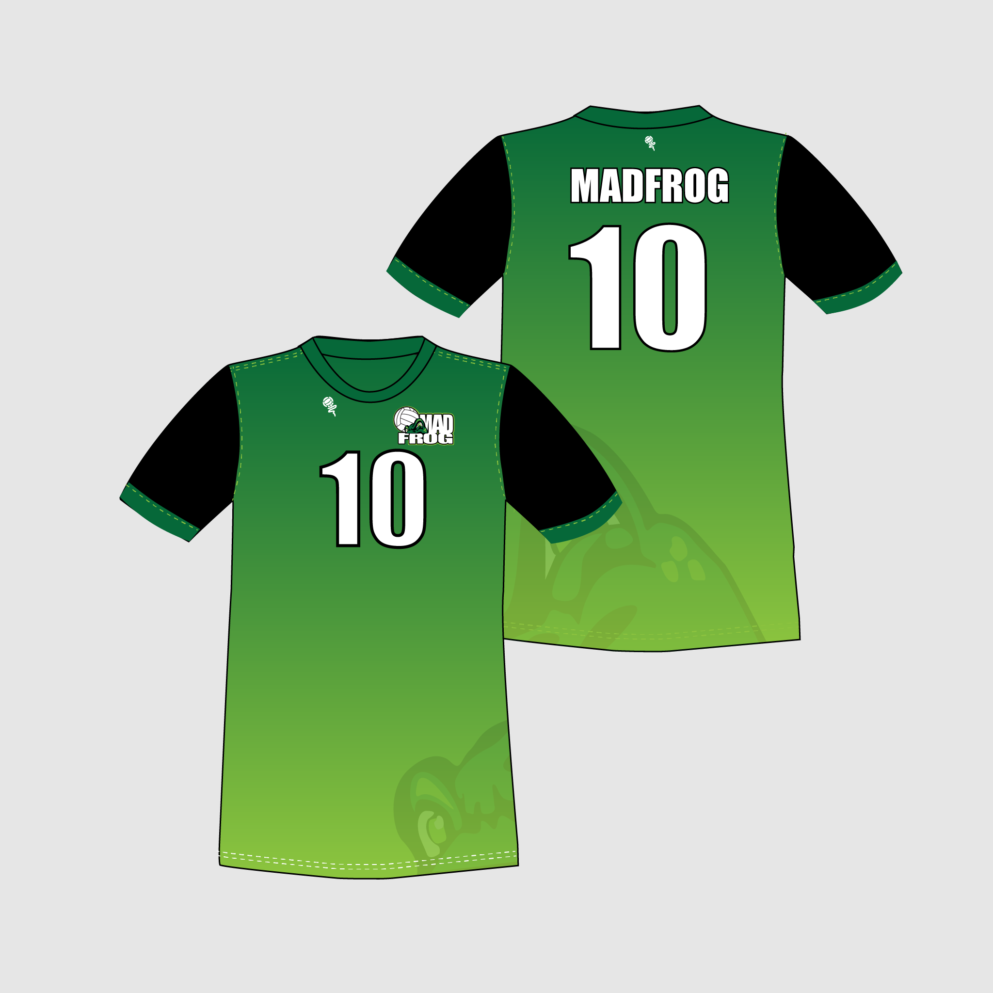 MADFROG BOYS 26 SHORT SLEEVE GAME JERSEY