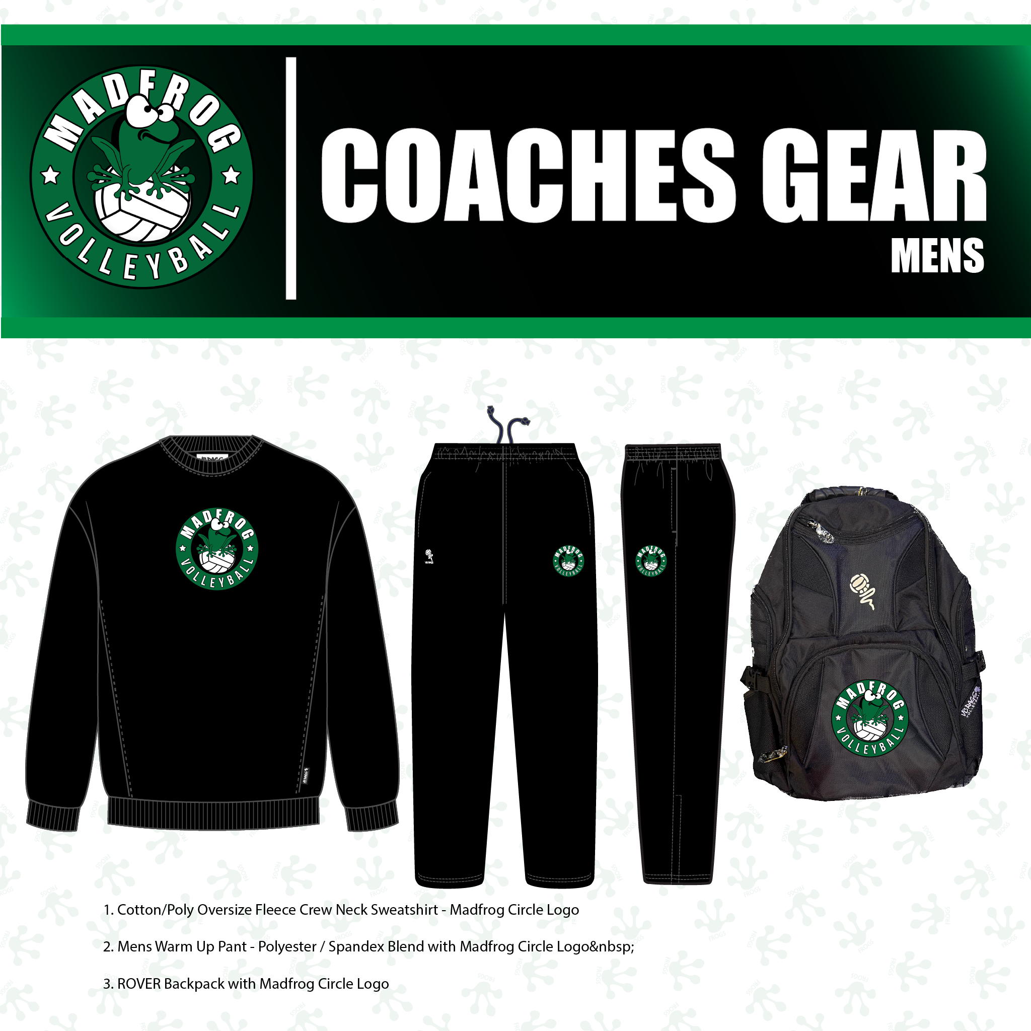 26 COACHES UNIFORM PACKAGE - Mens