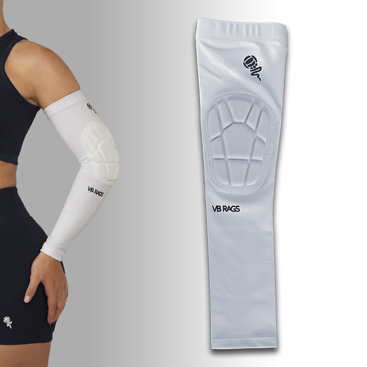 VB RAGS Fearless Padded Elbow Compression Sleeves  (PAIR)