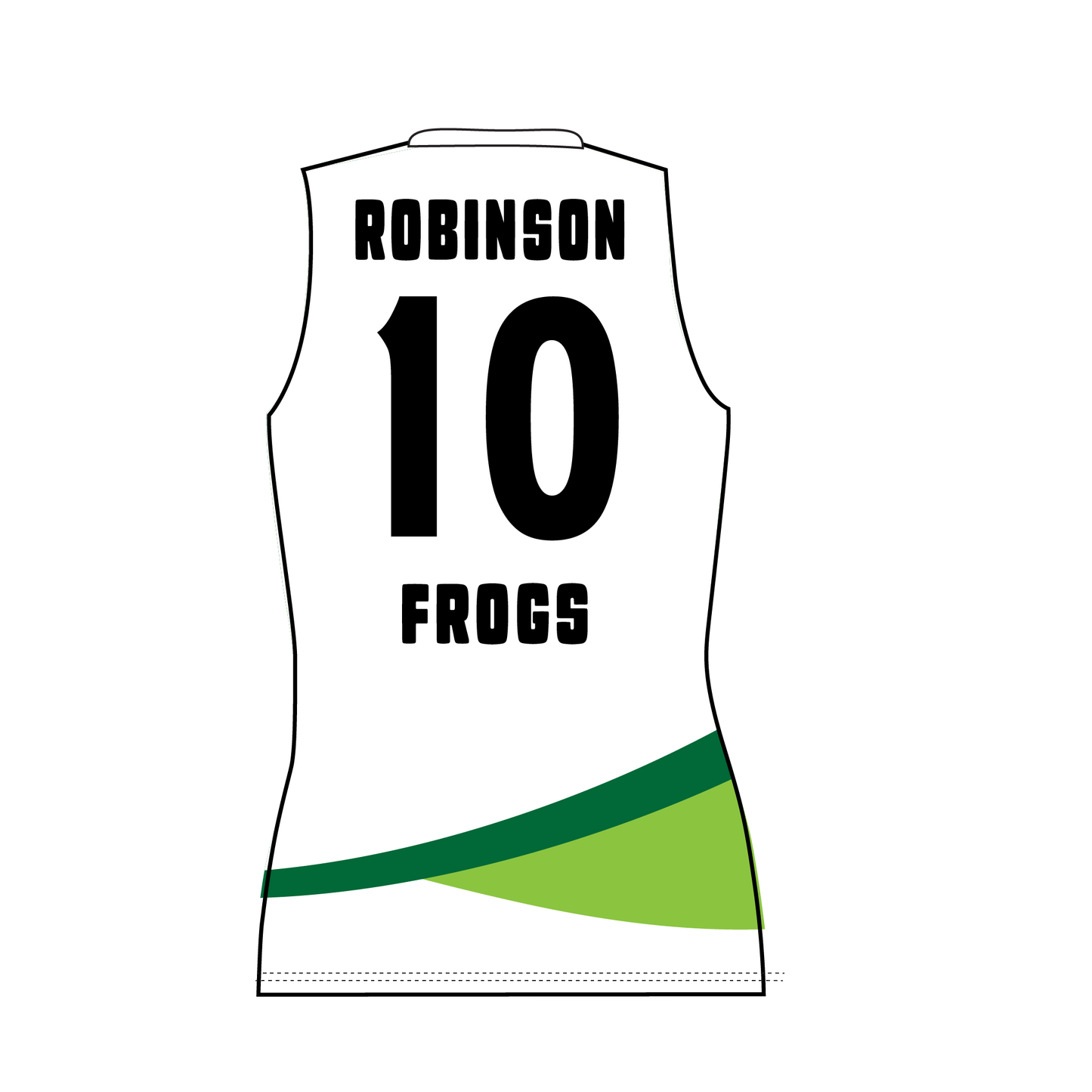 MADFROG 26 SLEEVELESS GAME JERSEY