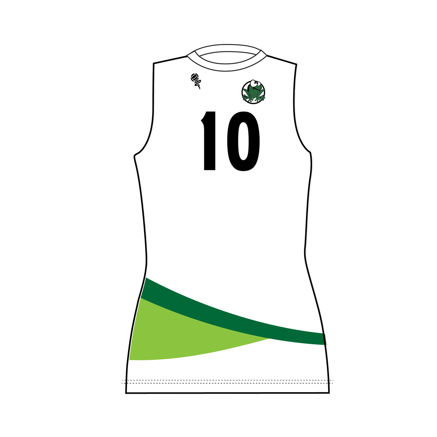 MADFROG 26 SLEEVELESS GAME JERSEY