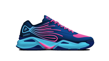 VB RAGS MON1 Volleyball Court Shoe | Navy Pink