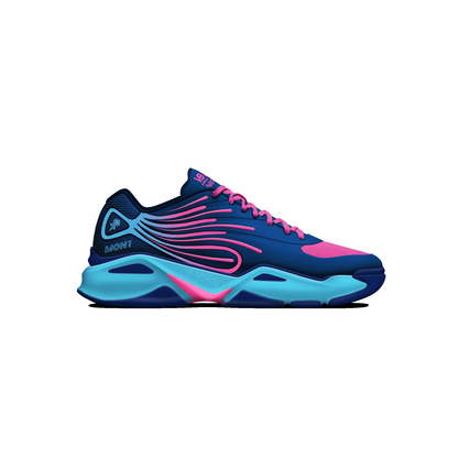VB RAGS MON1 Volleyball Court Shoe | Navy Pink