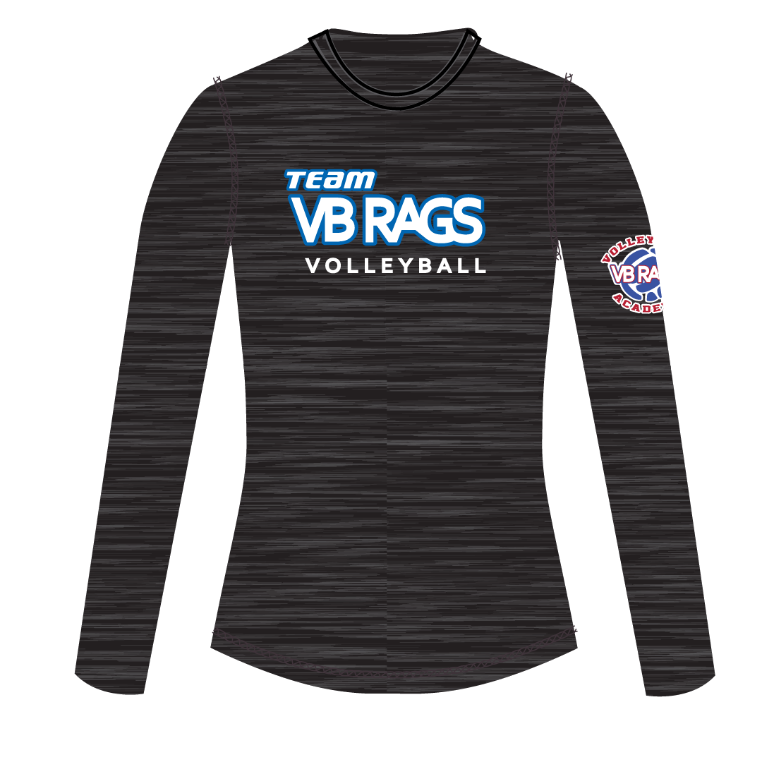 Team VB RAGS Womens Performance Long Sleeve