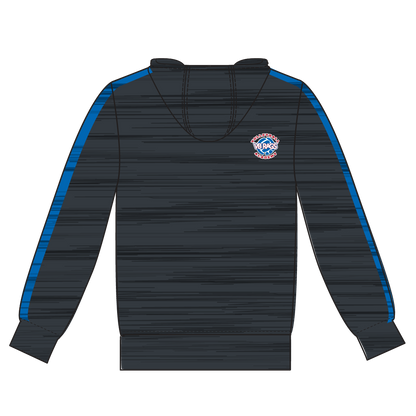 TEAM VB RAGS Charcoal & Blue Streaks Hoodie