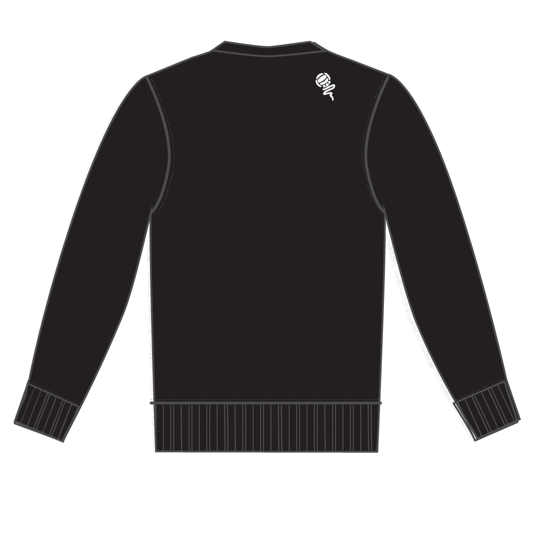 VB RAGS Crew Neck Sweatshirt - Black