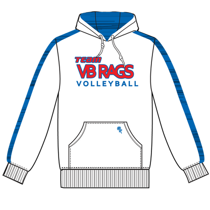 TEAM VB RAGS White Hoodie