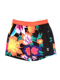 BUTT LOGO VOLLEY Brushed Flowers Black
