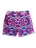 ROOTS VOLLEY SHORTS - Pink/Purple